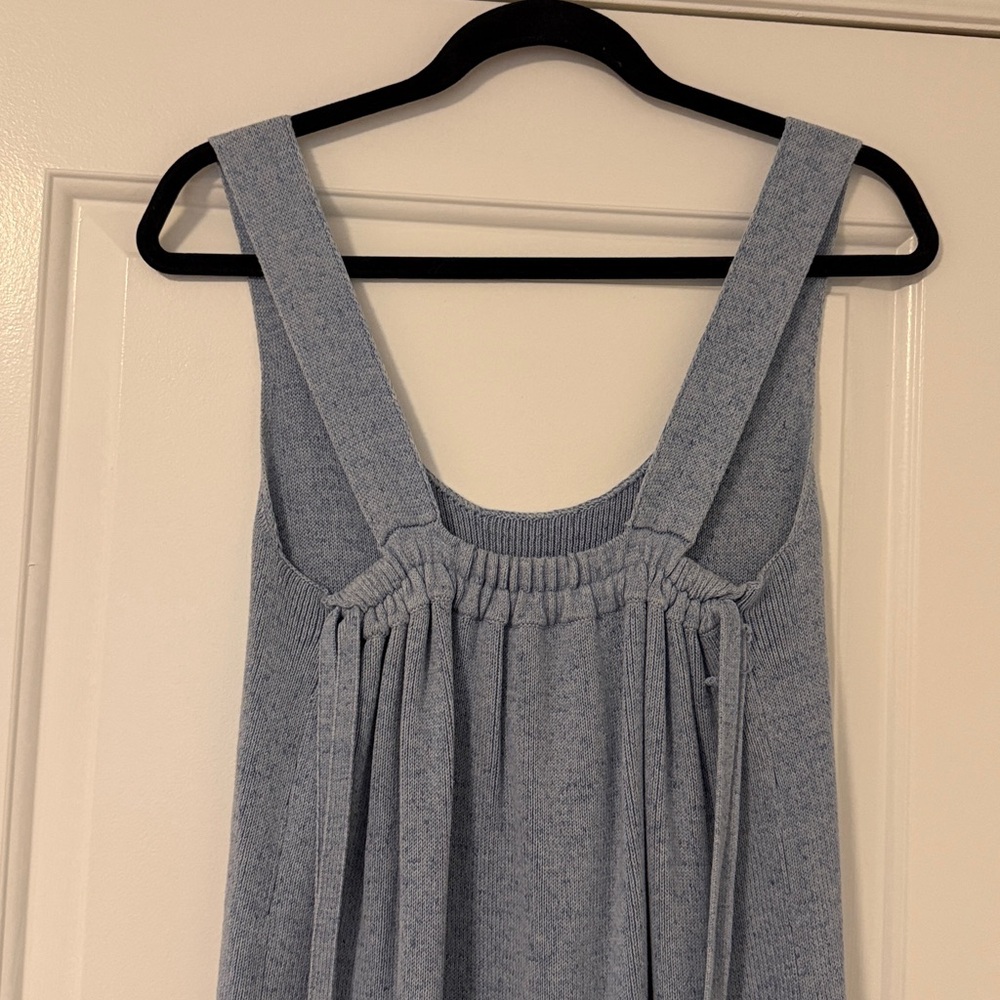 Club Monaco Light Blue Scoop Neck Tank Dress